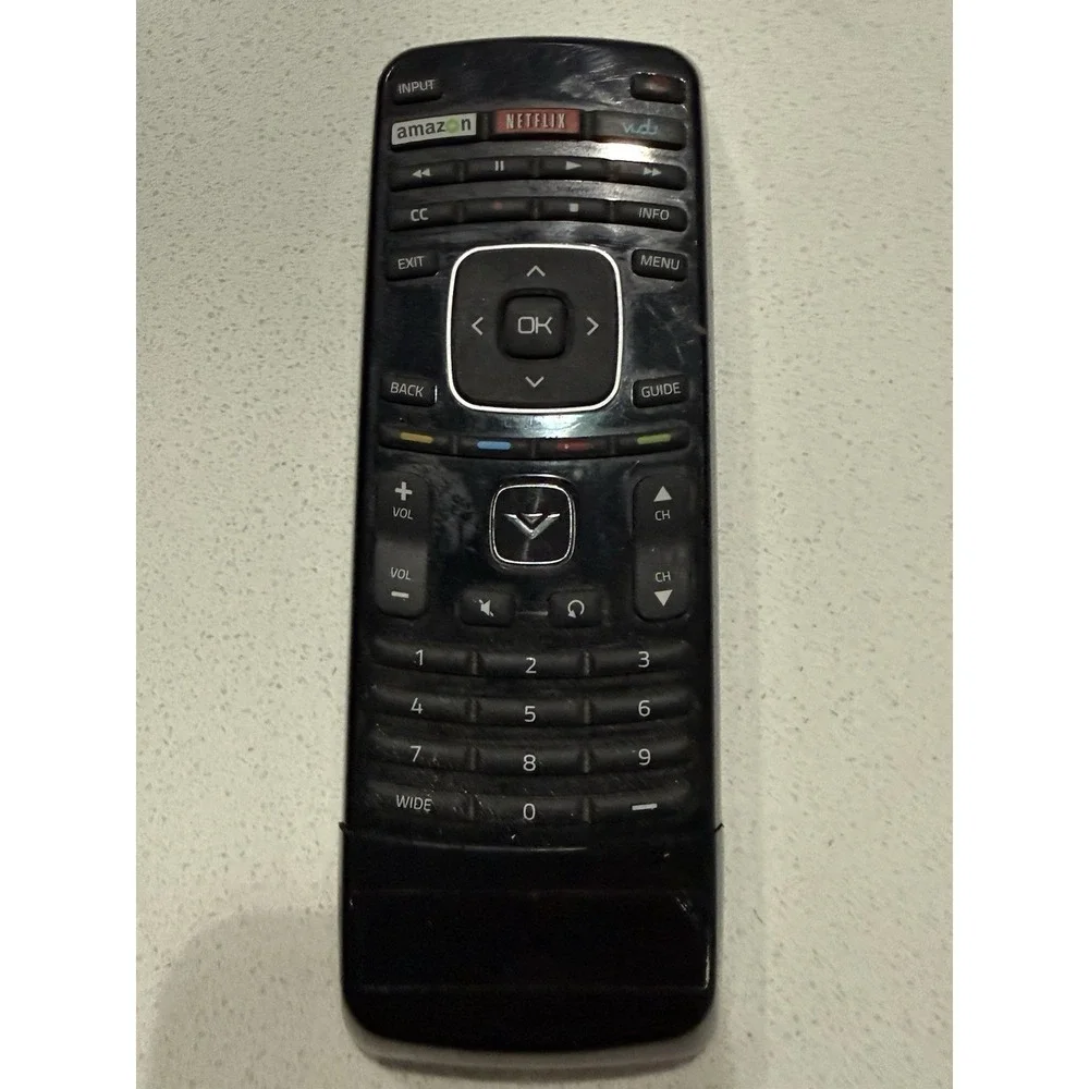 Original VIZIO XRT300 Remote Control With Qwerty Keyboard Amazon Netflix Vudu‎